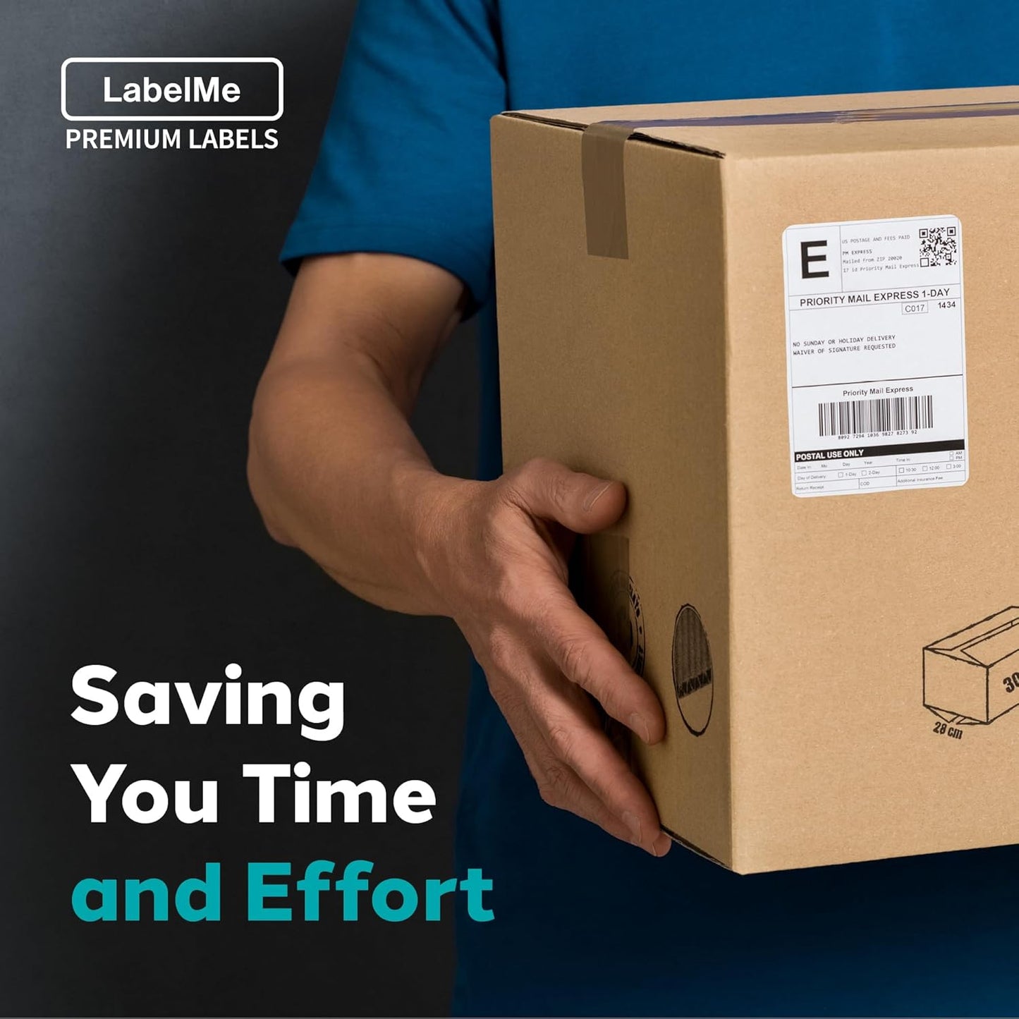 4x6 Thermal Labels Roll - Compatible with Dymo 4XL or Rollo 4x6, Perforated Strong Adhesive, Replaces Dymo 1744907, 250 Per Roll (4 Rolls | 1000 Labels)