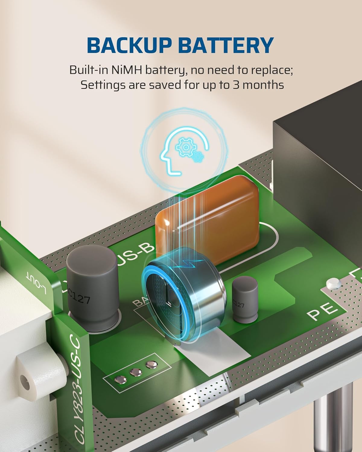 DEWENWILS 7 Day Heavy Duty Timers for Electrical Outlets, Dual Outlet Digital Timer, 3 Prong Programmable Light Timer for Indoor Lamp, Light, Fan, Pets, Home, Kitchen, Office, 125V 60Hz, 1 Pack