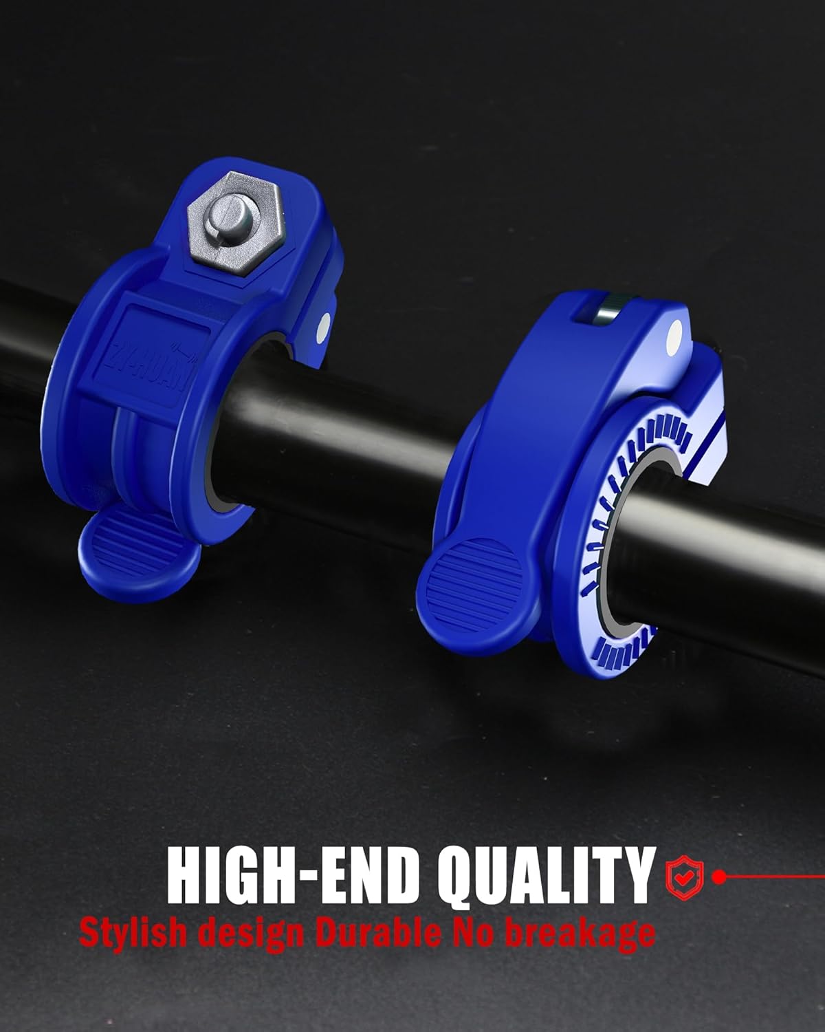 Mini Barbell Clips 1 inch I Multi-Size Adjustable Barbell Collar I 1 inch Barbell ClampsIQuick Release Weight Clips Pair of Locking for Dumbbell Bar