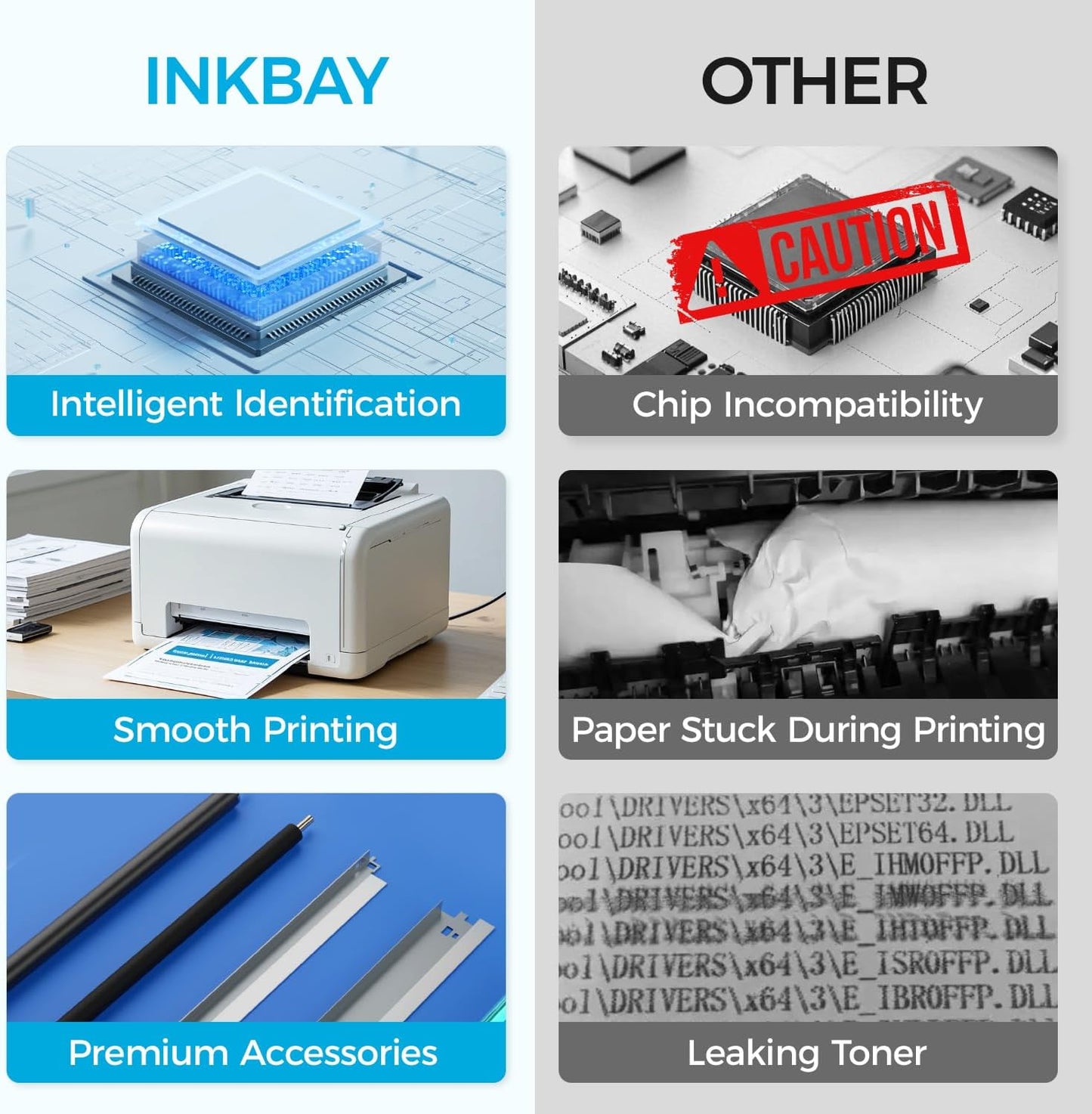 414X Toner Cartridges Set 4-Pack High Yield with Chip Replacement for HP 414X 414A Toner Compatible with HP Color Laserjet M455dn MFP M480f M454dn M454dw MFP M479fdn M479fdw Printer