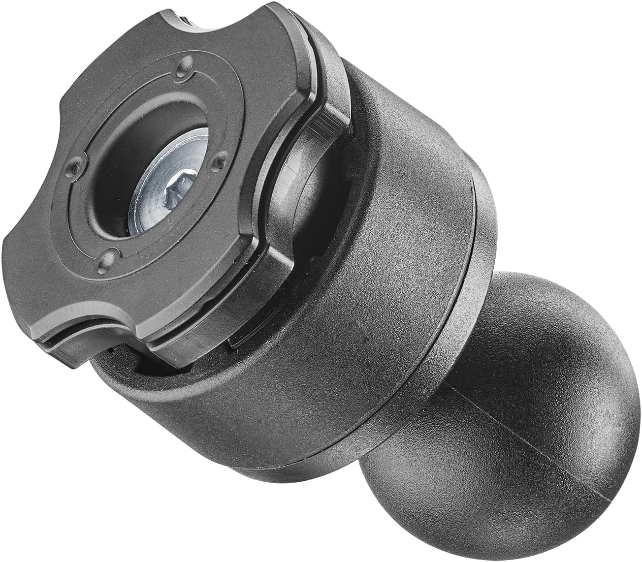 Interphone, Ram Adapter, Adapter Bracket for Mounting on Size B 1" RAM Mount Motorbike Brackets, Allen Spanner Included, Phone Can Be Used Horizontally and Vertically