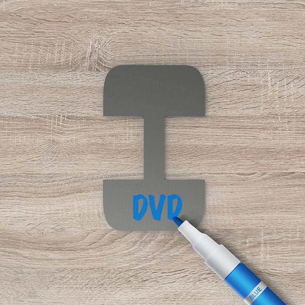 Cable Labels Large Size, XIAOXI Write On Cord Label, Wire Labels, Cable Tags and Wire Tags for Cable Management and Identification - 40 Pcs (Multi-Color)