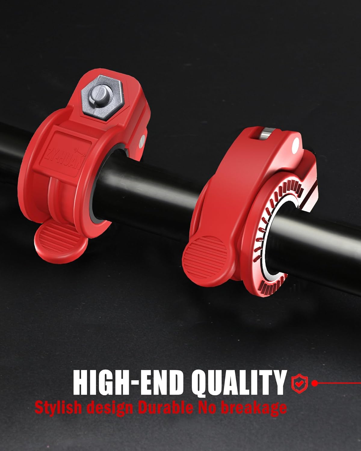 Mini Barbell Clips 1 inch I Multi-Size Adjustable Barbell Collar I 1 inch Barbell ClampsIQuick Release Weight Clips Pair of Locking for Dumbbell Bar