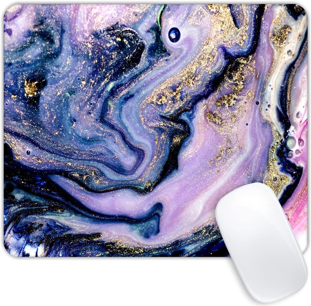 Very Beautiful Purple Marble Mouse pad Customized Mousepad Non-Slip Rubber Base Mouse Pads for Computers Laptop Office Desk Accessories Mouse pad