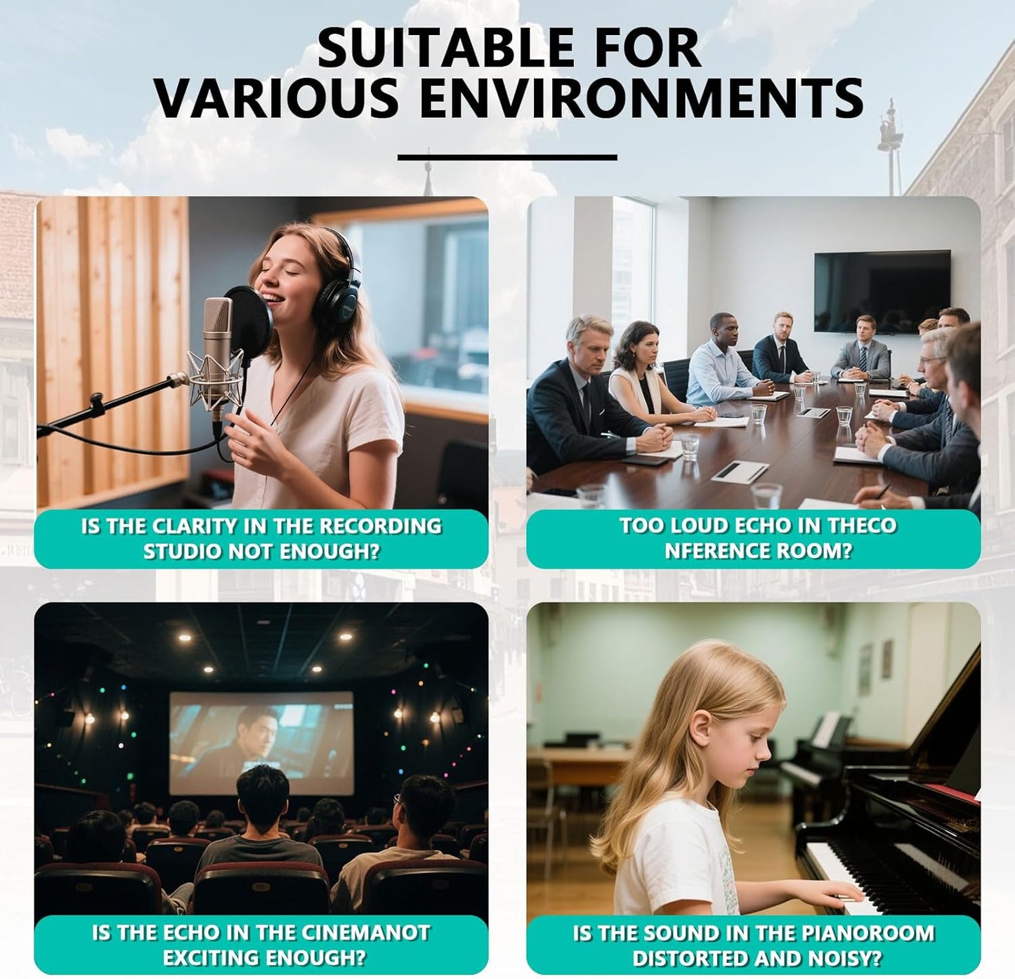 Sound Proof Foam Panels for Walls, Room decor,Acoustic wall panels,Insulation Studio Soundproofing Fire Resistant Noise Absorbing for Studio, Office, Home (DK-L 12" X 12" X 1", 36PACK)