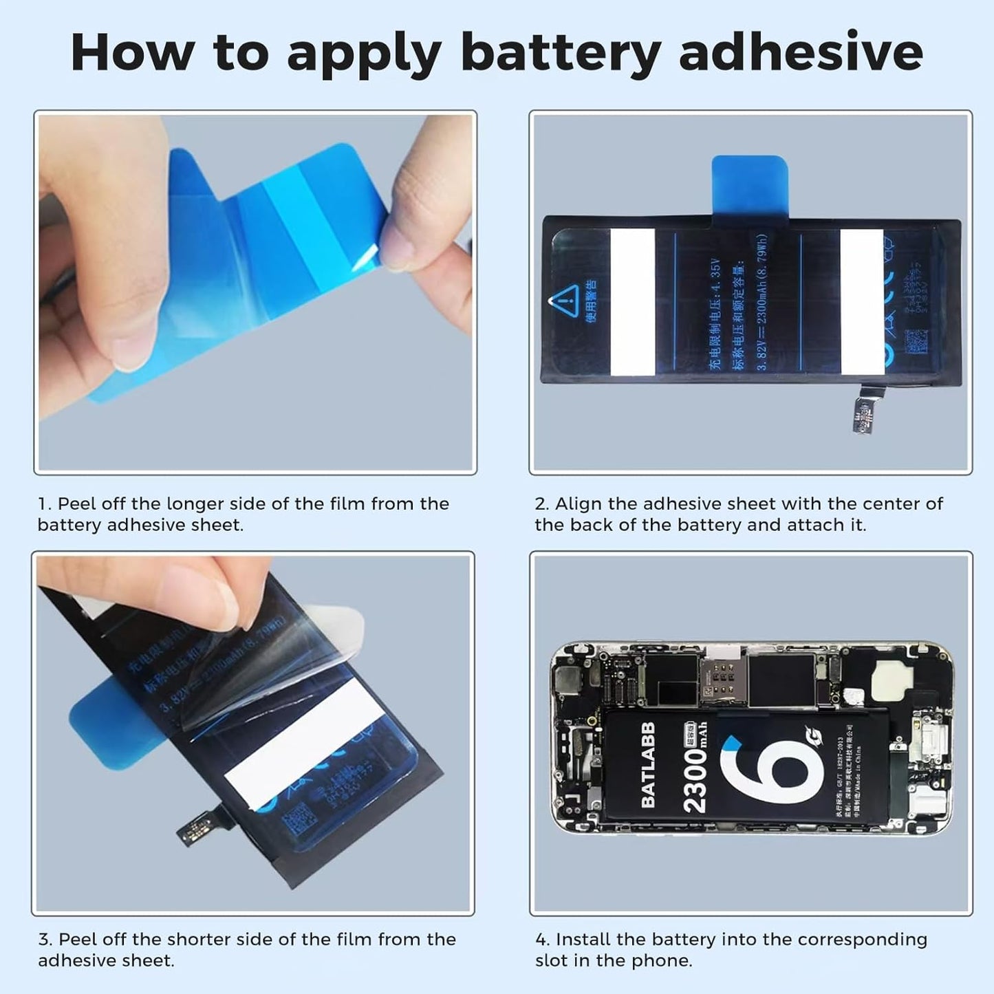 New EB-BA315ABY Battery Compatible with Galaxy A32 4G / A31 / A22 4G, with Instruction & DIY Toolkit