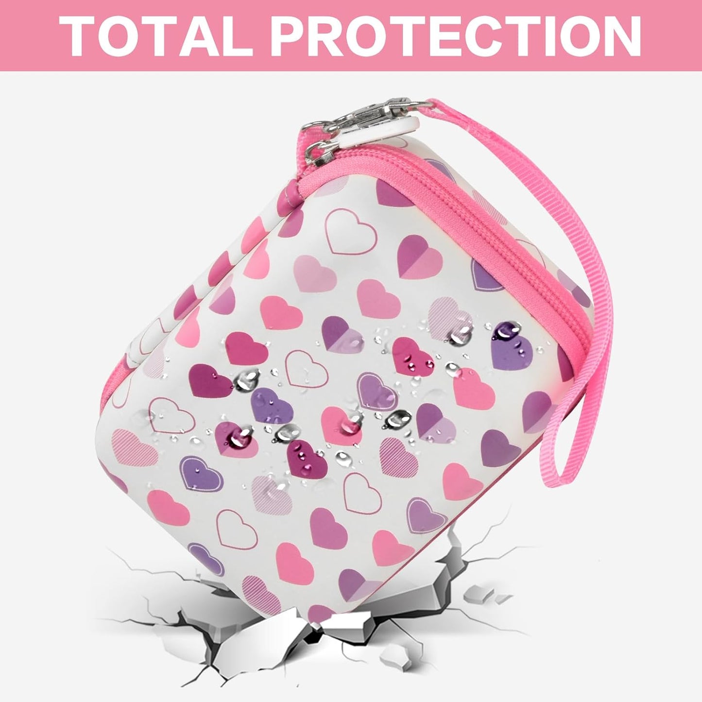 Labels Printer Case Compatible with COLORWING D30 Bluetooth Wireless Portable Labeling Printer Also for Phomemo D30 D35 for Memoking Mini Thermal Printing Sticker Storage Holder