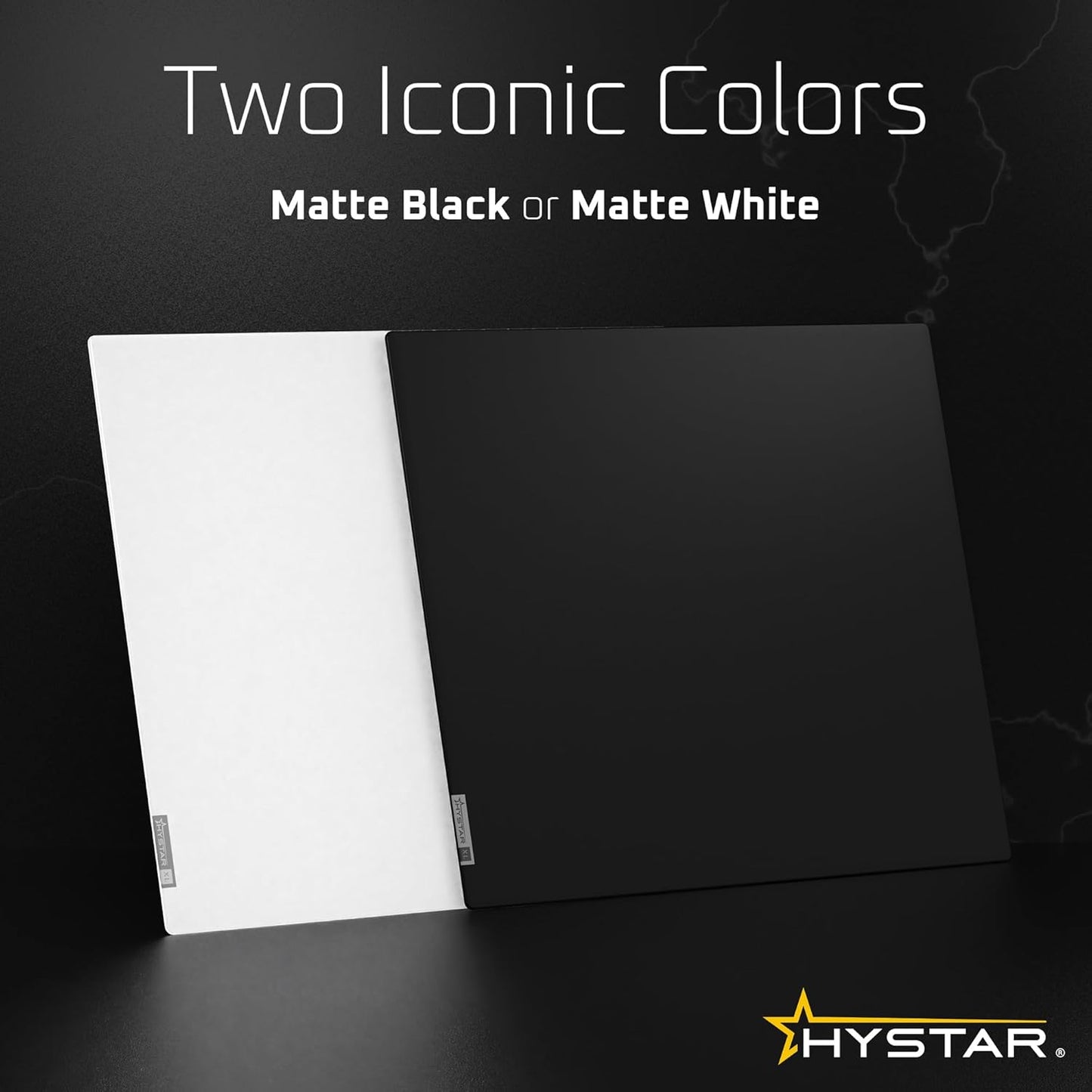 Hystar Aether Glass Gaming Mousepad | Micro-Etched Tempered Glass | Quiet, Ultra-Fast Glide | Full Anti-Slip Silicone Backing (White, X-Large)