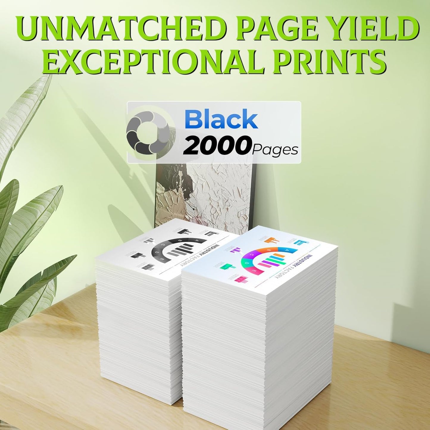 962XL Black OfficeJet Pro 9010 9015 9020 9018 Compatible with HP Ink 962 XL Black Ink Cartridges HP962XL/962 HP962XL HP962 Printer Ink for OfficeJet Pro 9015 9010 9020 9018 9025 9012 9022 9014 9016