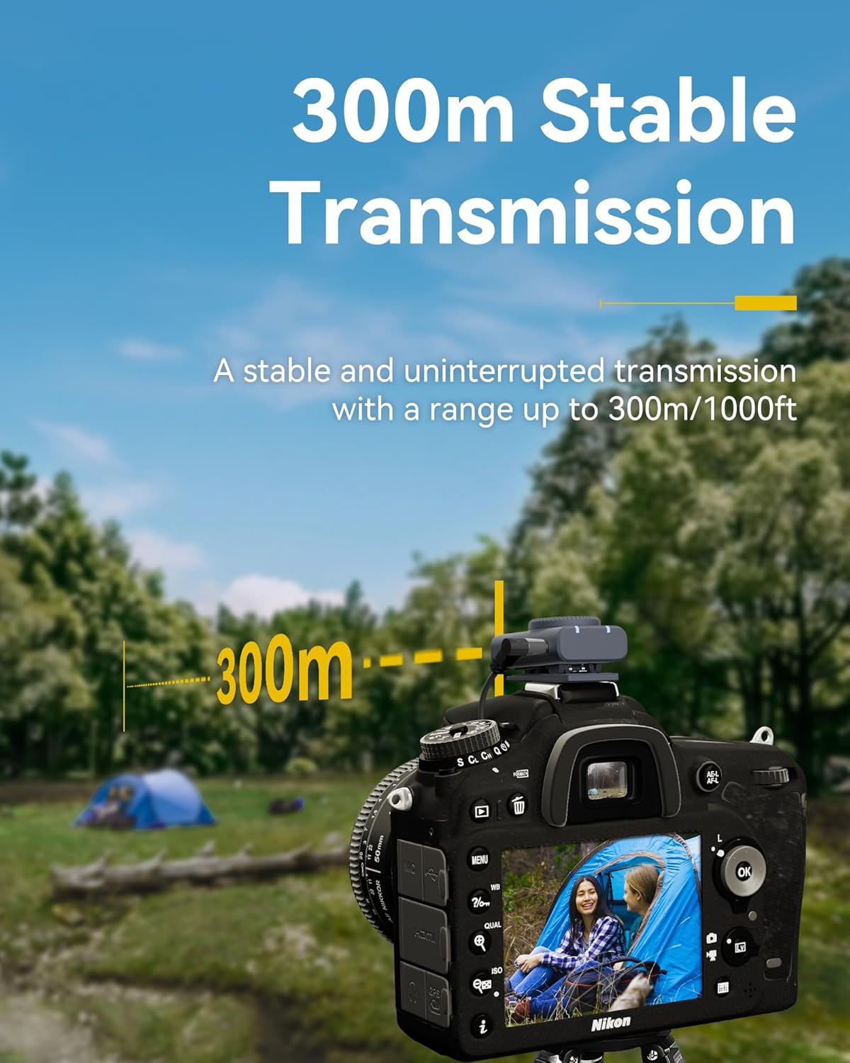 Hollyland Lark M2 Wireless Lavalier Microphone for Camera PC Laptop Phones, Mini Lapel Microphone Wireless, 48KHz 24Bit, 1000ft Range, Noise Cancellation, 30H Battery for Video Recording, Streaming