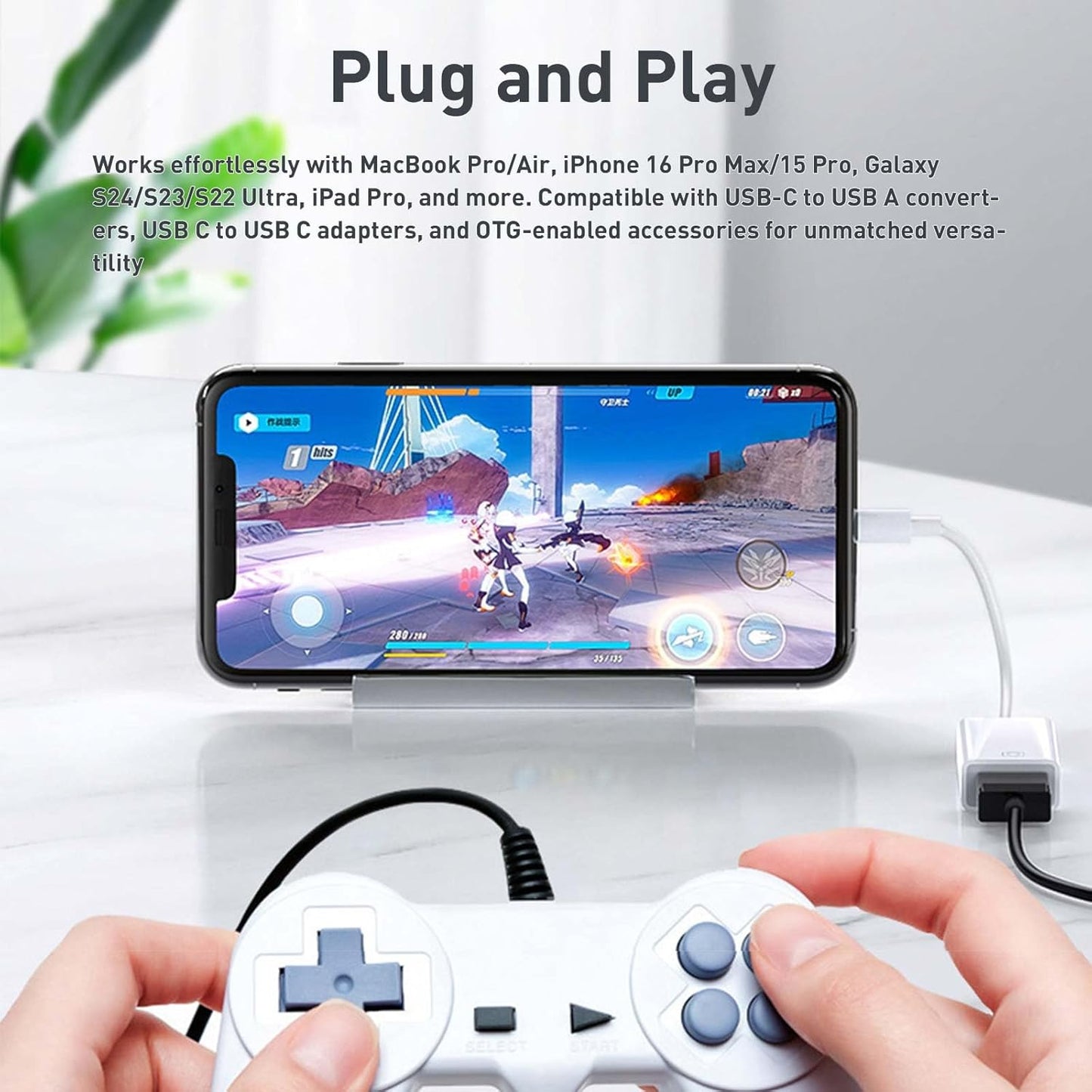 USB C to USB Adapter [3 Pack],Type-C OTG Cable, C Male to USB A Female Adapter Compatible with Laptops/Tablets/Phones ECT.