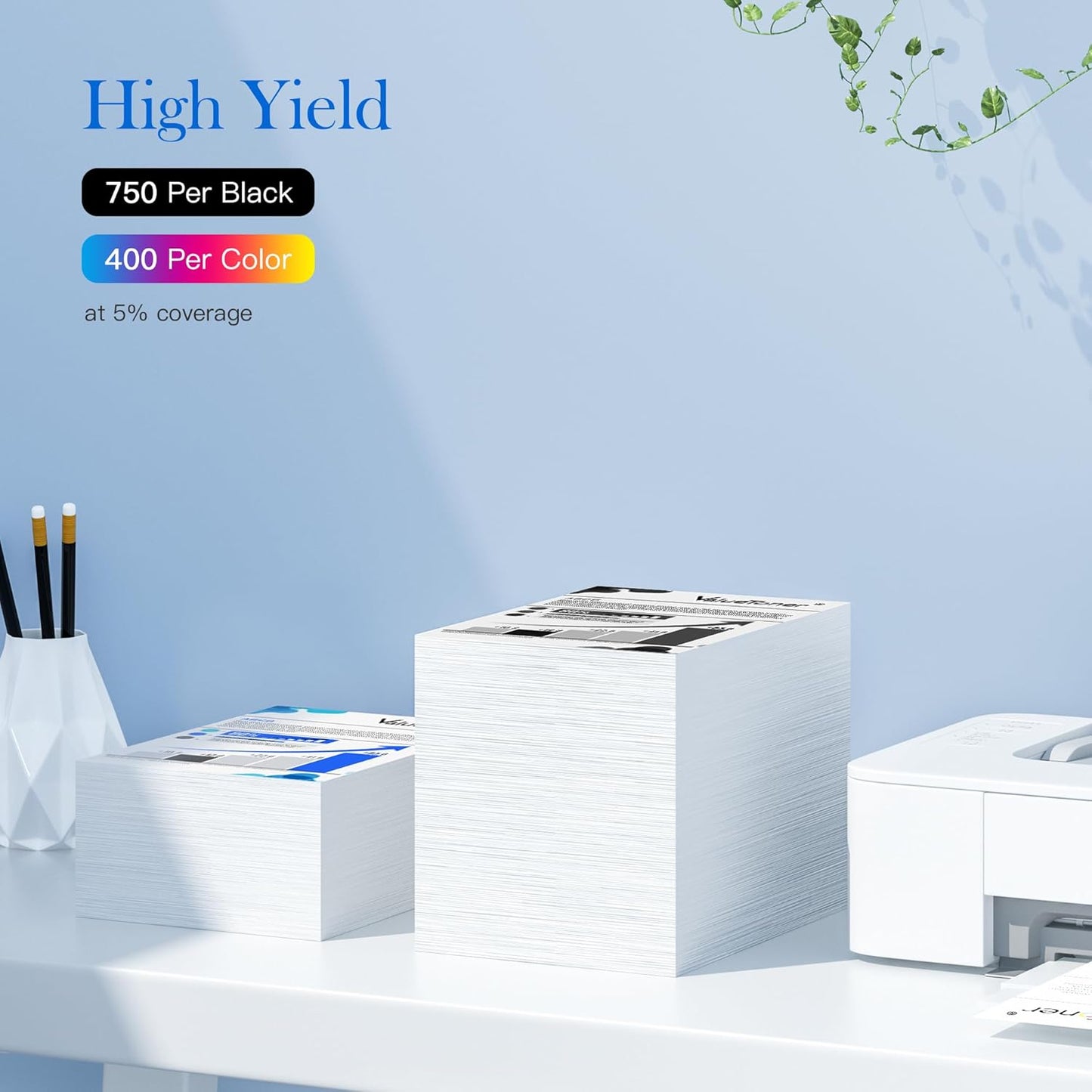 Valuetoner Remanufactured Ink Cartridge Replacement for HP 901 901XL 901 XL Compatible with Officejet 4500, J4524, J4540, J4550, J4580, J4624, J4680 Printer High Yield (1 Black, 1 Tri-Color, 2 Pack)