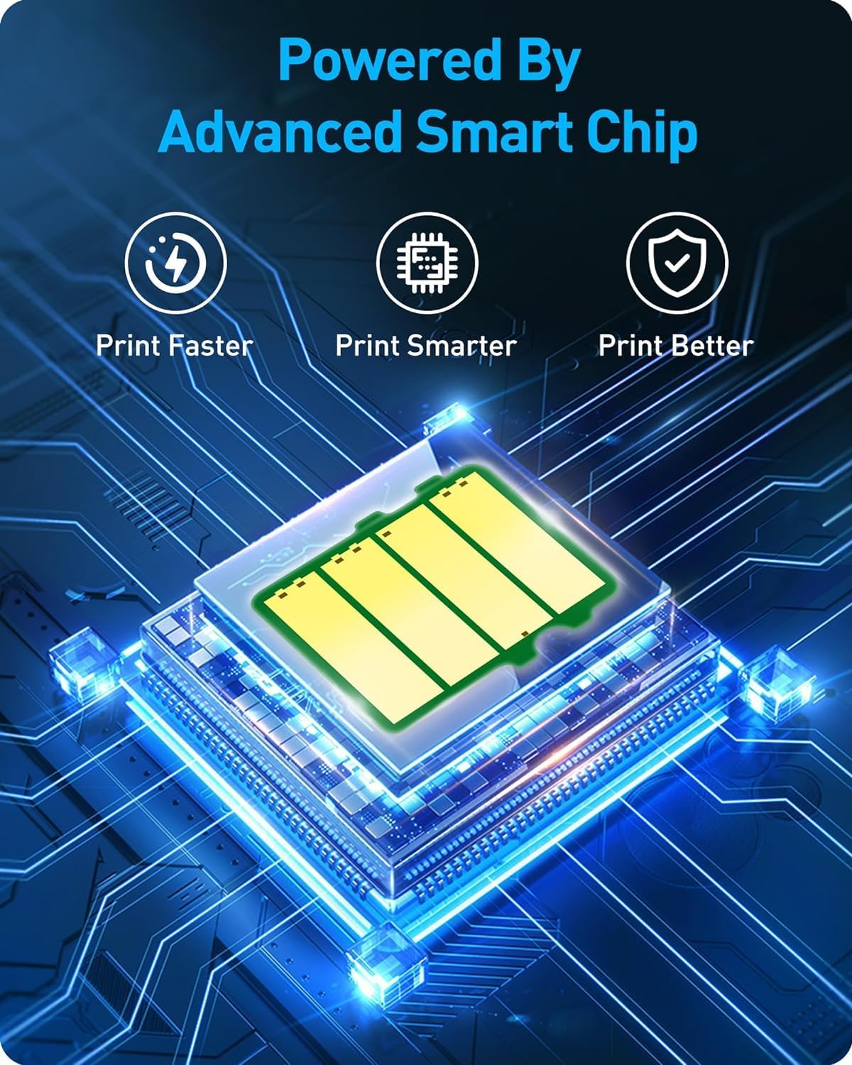 MasaiMara MX51NT MX-51NT Compatible High Yeild Toner Cartridge for Shap MX-51NTBA MX-51NTCA MX-51NTMA MX-51NTYA MX-4110N MX-4111N MX-4140N MX-4141N MX-5110N MX-5111N MX-5140N MX-5141N Printer