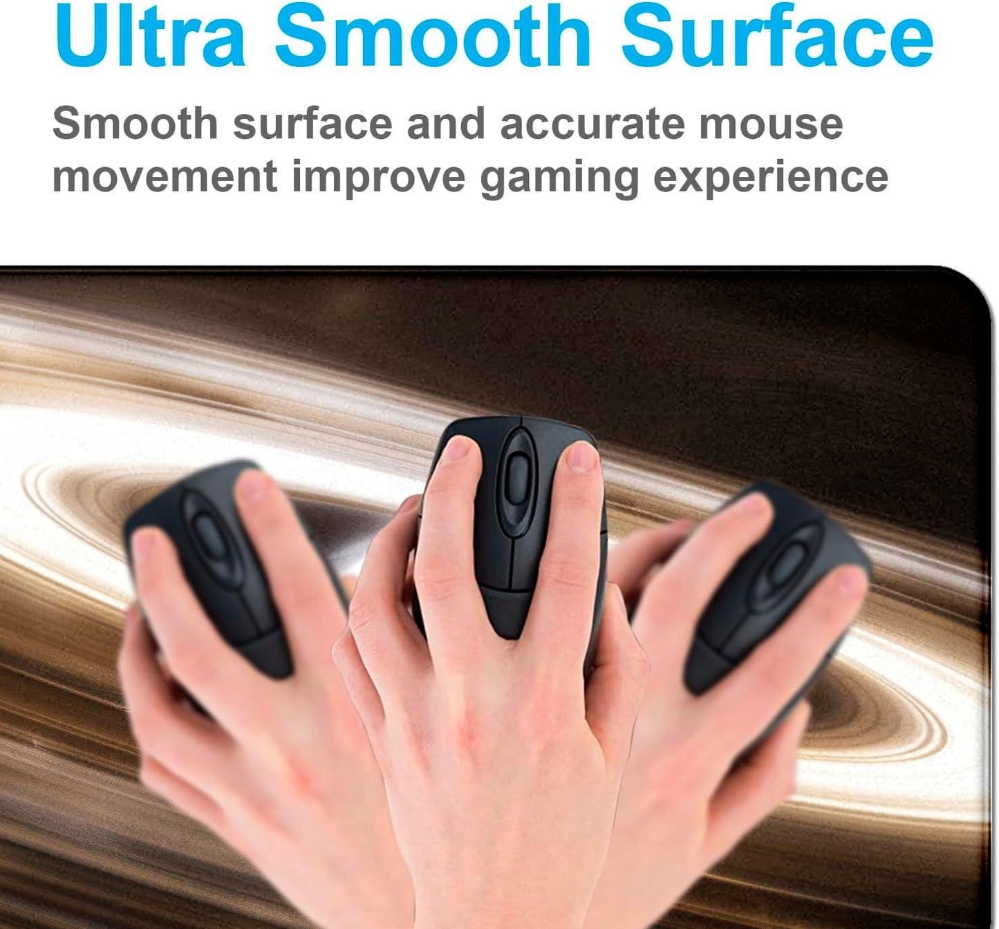 Extra Large Space Earth Table Mat, Dirt Resistant Creative Milky Way Table Mat, Computer Keyboard Mat, Minimalist Home Mouse Mat, 35.4 x 15.7 x 0.12 Inch Waterproof Mouse Mat