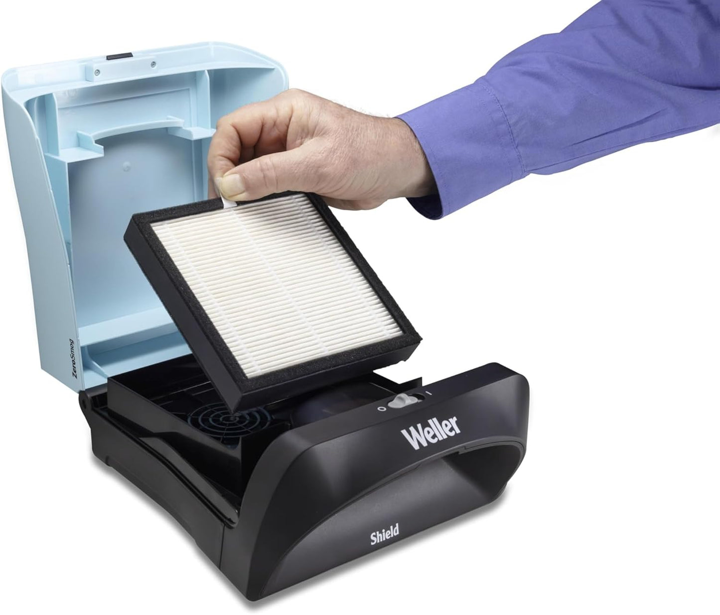 Weller Soldering Station With ZeroSmog Shield Mobile Filtration Unit | WE1010NAS