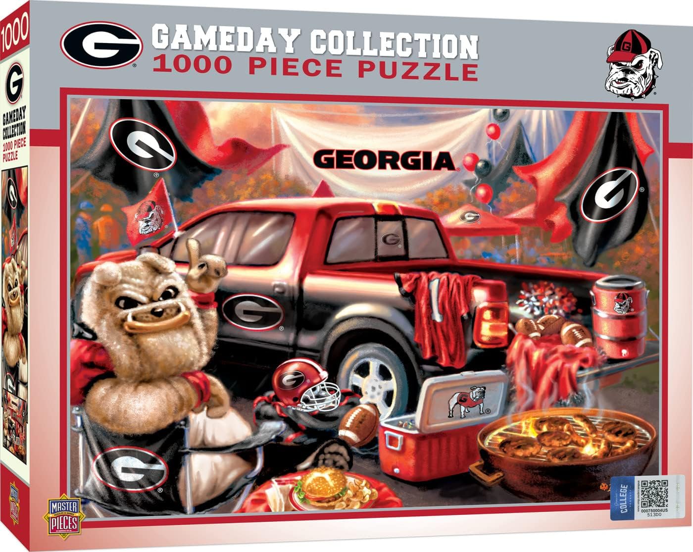 Masterpieces NCAA-Teams Unisex-Adult 1000-Piece Gameday Tailgate Puzzle