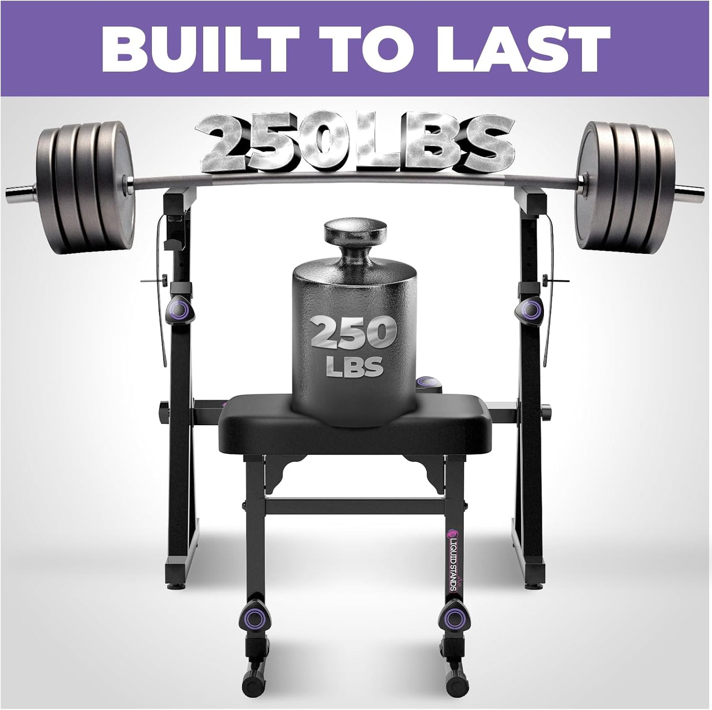 Liquid Stands Portable Heavy Duty Digital Piano Stand & Bench Set - Adjustable Keyboard Music Stand & Seat for 54-88 Key Electric Pianos