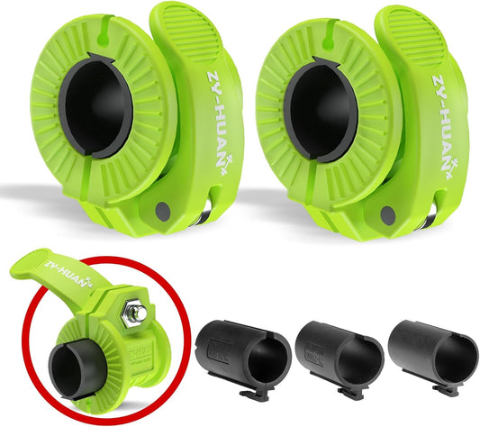 Pro Barbell Clips 1 inch Barbell Clamps 0.9-1.18inch Quick Release Weight Clips for Bars Multi-Size Adjustable Olympic Barbell Clamps