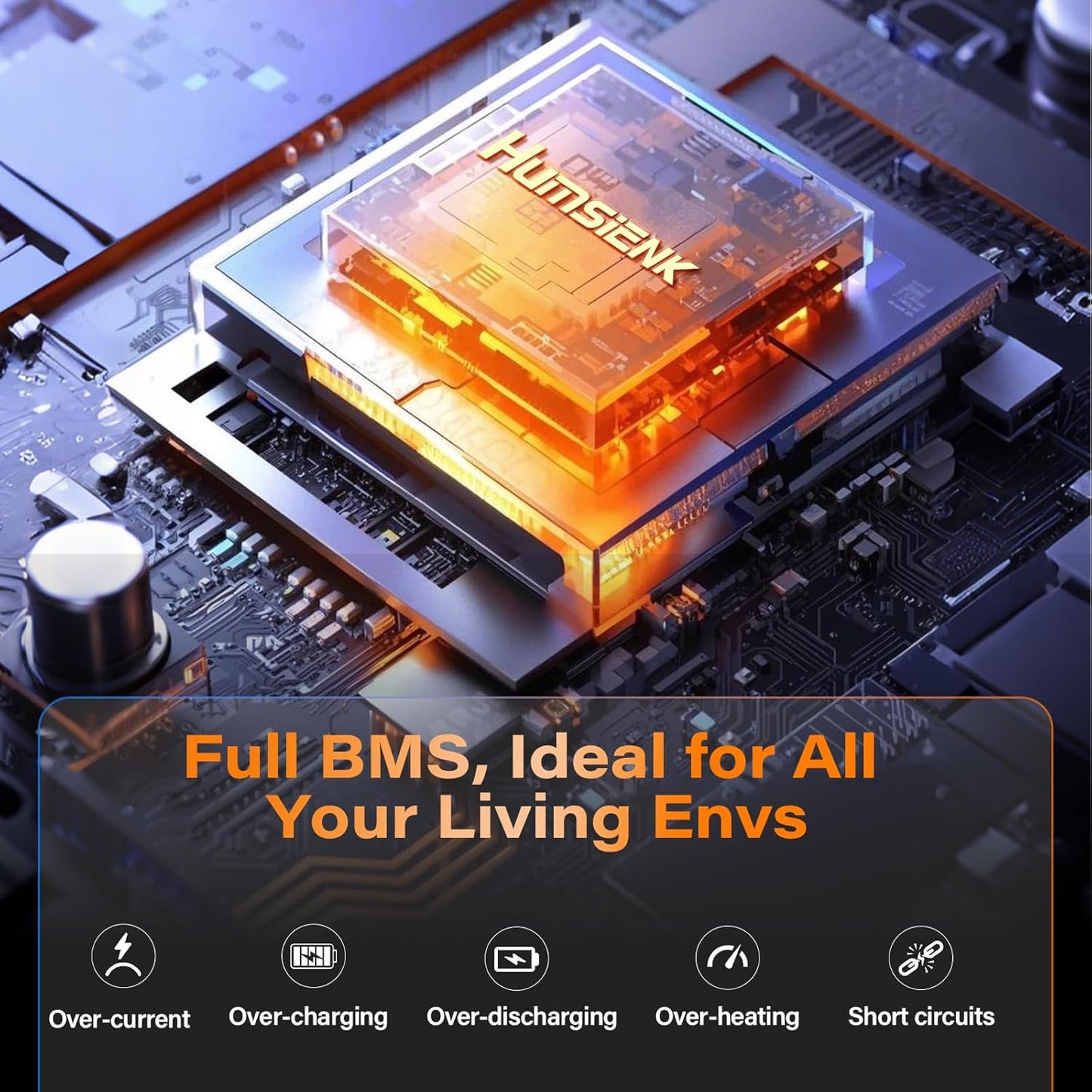 12V 100Ah LiFePO4 Lithium Battery MAX PLUS(2 Pack) - 1280Wh Each, Built-in 110A BMS, 15000+ Deep Cycles, A+ EV Grade Cells, Ideal for RV, Solar, Marine, Off-Grid