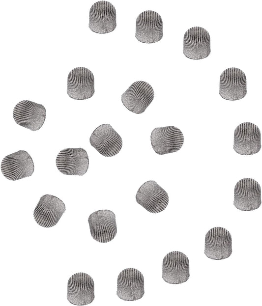 MECCANIXITY 10Pcs Replacement Fiber Mesh Tips for Stylus Pens 7mm Suitable for Capacitive Touch Screen,High Sensitivity,Soft,No Scratch Screen Pen Tip