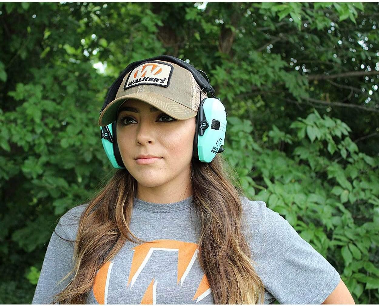 Walker's Razor Slim Ultra Low Profile Compact Design Adjustable Range Shooting Hunting Hearing Protection Electronic Earmuffs