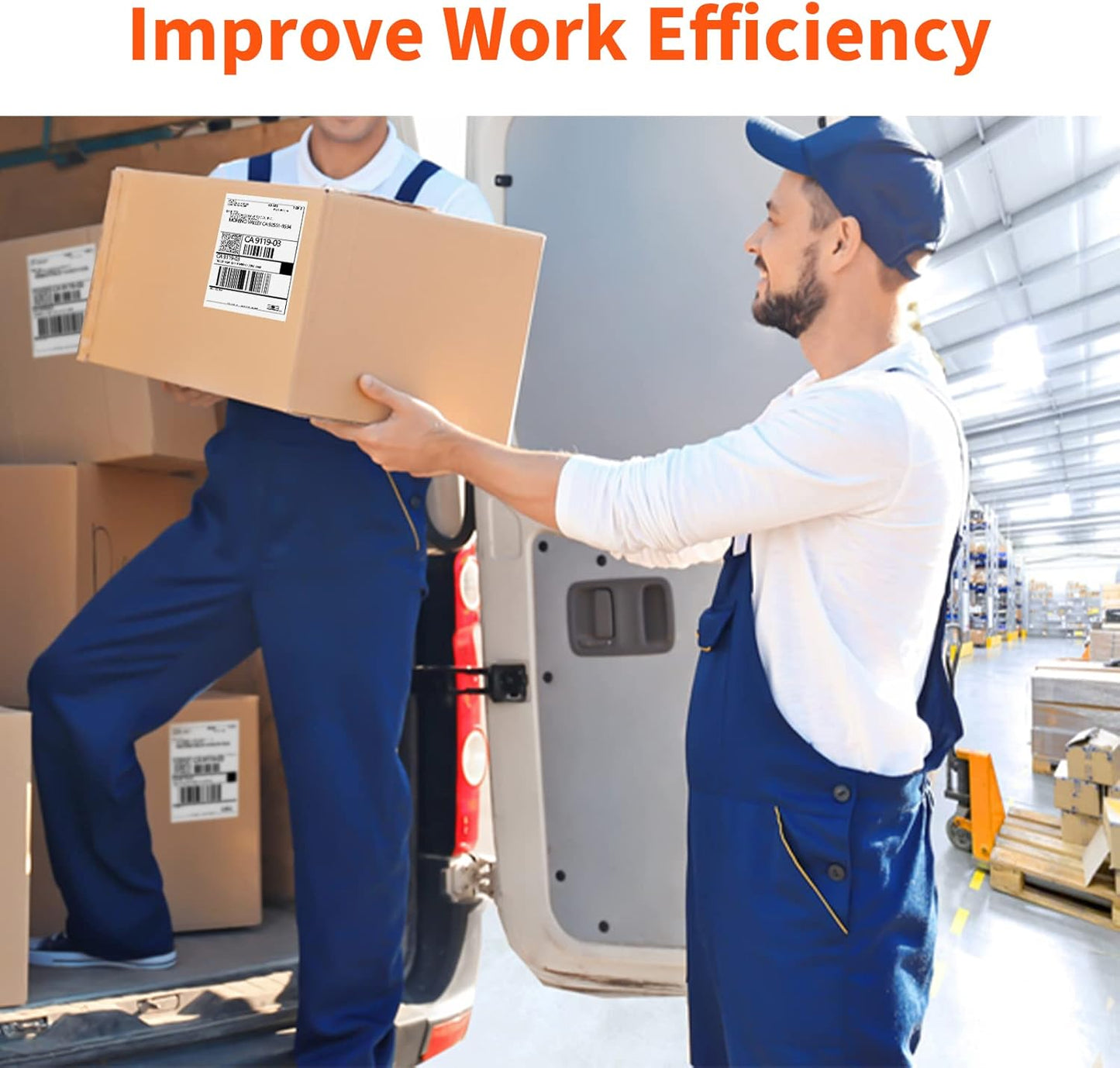 JADENS 4x6 Thermal Labels - 350 Labels, Compatible with Rollo, Brother, Zebra and Most Thermal Printer, Perforated, Commercial Grade, Doesn't Compatible with Dymo