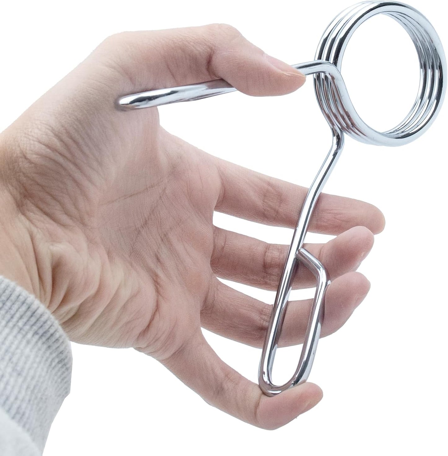 4 Pieces 2 Inch Dumbbell Spring Collars Barbell Clamps Locking Collars Clips for Weightlifting Exercise Fitness Training Supplies