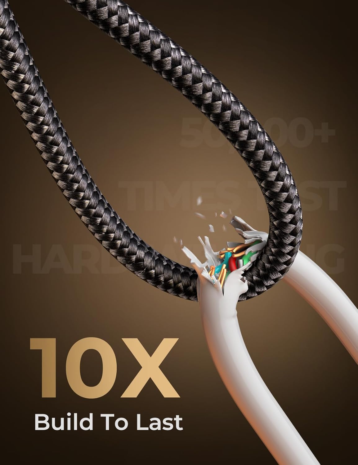 75W Car Charger USB C Cigarette Lighter Adapter 4-Port Fast Car Charger with 3.3ft 60W USB C Cable Fast Charging