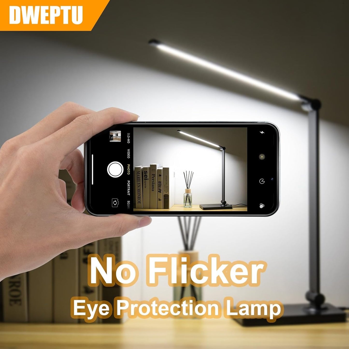 Desk Lamp LED Desk Lamps Eye-Caring Desk Lamps Lamps Dimmable Office Lamp with USB Port Touch Control for Home Office Student Dormitory (USB Plug-in Desk Lamp)