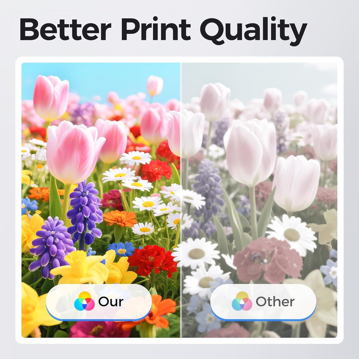 C230 C235 Toner Cartridge with Chip High Capacity Set 4-Pack Replacement for Xerox 006R04391 006R04392 006R04393 006R04394 Compatible with Xerox C230 C235 C230DNI C235DNI C225 Printer Black and Color