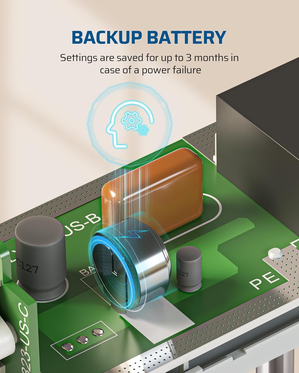 DEWENWILS 24 Hour Programmable Digital Timer Outlet with 1 Grounded Outlet, 2 Pack Timers for Electrical Outlets, 3 Prong Light Timer for Indoor Lamp Fan Aquarium, 125V/15A/1000W, 1/2 HP, Black