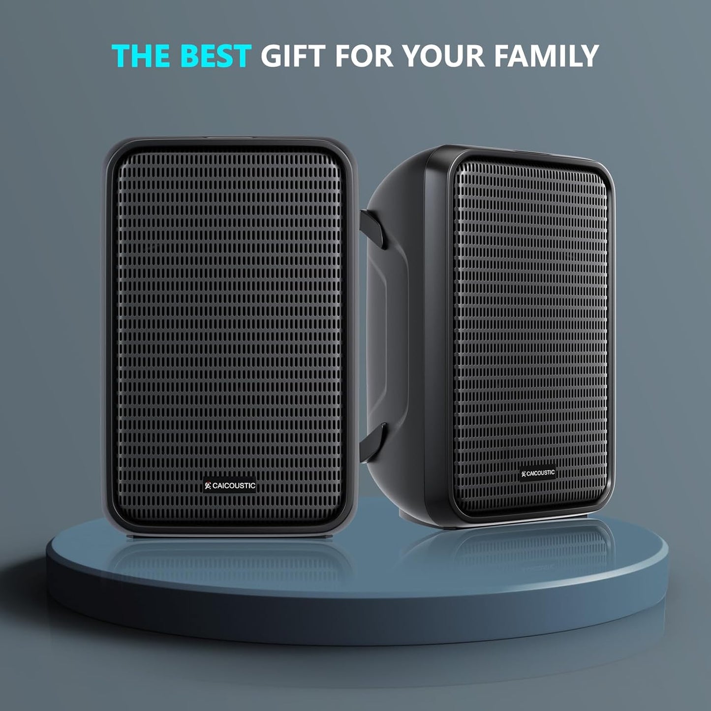 All-in-One 2-Way PA Speaker System DJ Mixer Bundle,300W 8-Channel Mixer Bluetooth, Amplifier Kit with 8" Subwoofer and 1" Horn Tweeter,USB,2 Speaker Stands, Mic