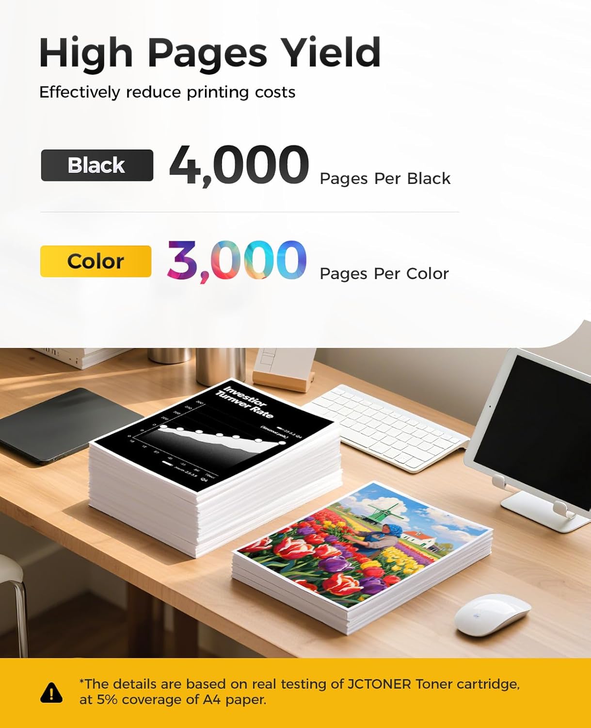 TK-5242 TK5242 Toner Cartridge Set 4-Pack High Yield Compatible for Kyocera ECOSYS M5526cdn M5526cdw M5026cdn M5026cdw Printer Replacement for Kyocera 1T02R70US0 1T02R7CUS0 1T02R7BUS0 1T02R7AUS0 Black