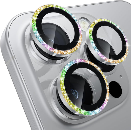 WSKEN for iPhone 16 Pro/iPhone 16 Pro Max Camera Lens Protector - [Original Shooting Model] Shatterproof Ultra HD Tempered Metal Glass Camera Screen Protector Cover Film Accessories