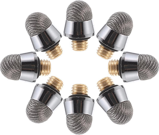 Stylus Tips, 8pcs Mesh Fiber Tips for Touch Screen Devices, High Sensitivity, Soft, no Scratch - Drawing Stylus Accessory