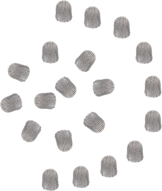 MECCANIXITY 10Pcs Replacement Fiber Mesh Tips for Stylus Pens 6mm Suitable for Capacitive Touch Screen,High Sensitivity,Soft,No Scratch Screen Pen Tip