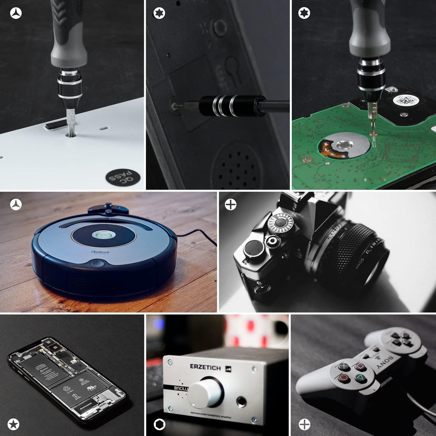 Precision Screwdriver Set, JAKEMY 142 in 1 Professional Electronics Repair Tool Multiple Screwdriver Bit Set with Working Rubber Mat for Laptop, Computer, Macbook, PC, iPhone, Phone, PS4, Xbox, Drone