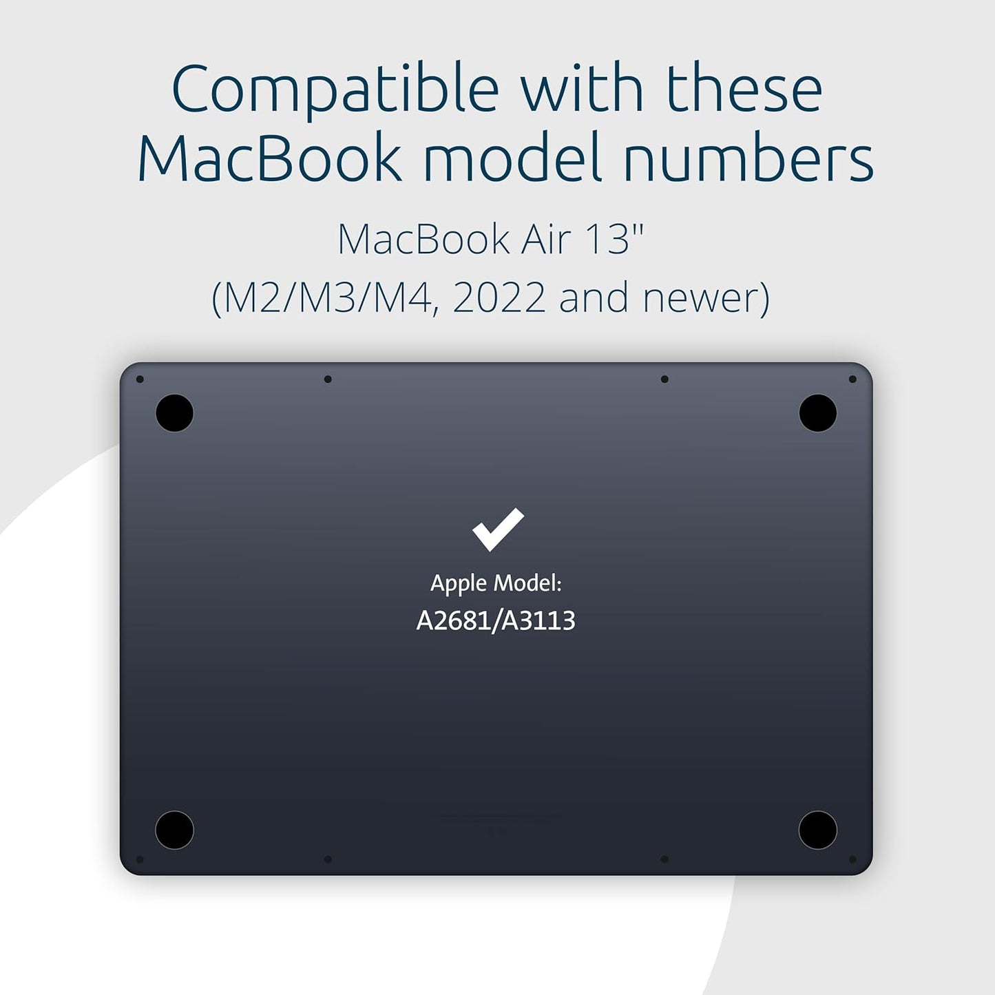 Kensington MP136 Magnetic MacBook Air Privacy Screen for 13.6 inch MacBook Air (2022-2024, M2, M3), Removable Laptop Privacy Filter, Anti Glare Blue Light MacBook Mac Screen Protector