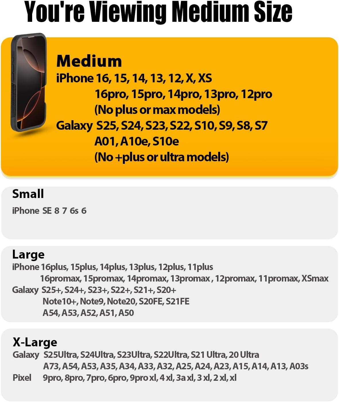 PiTau Holster for iPhone 16, 16 Pro, 15, 14, 13, 12, Xs, X, 11, XR - Premium Cell Phone Case with Belt Clip [Magnetic Closure] ID Card Holder Pouch (Fits Otterbox Case) Brown