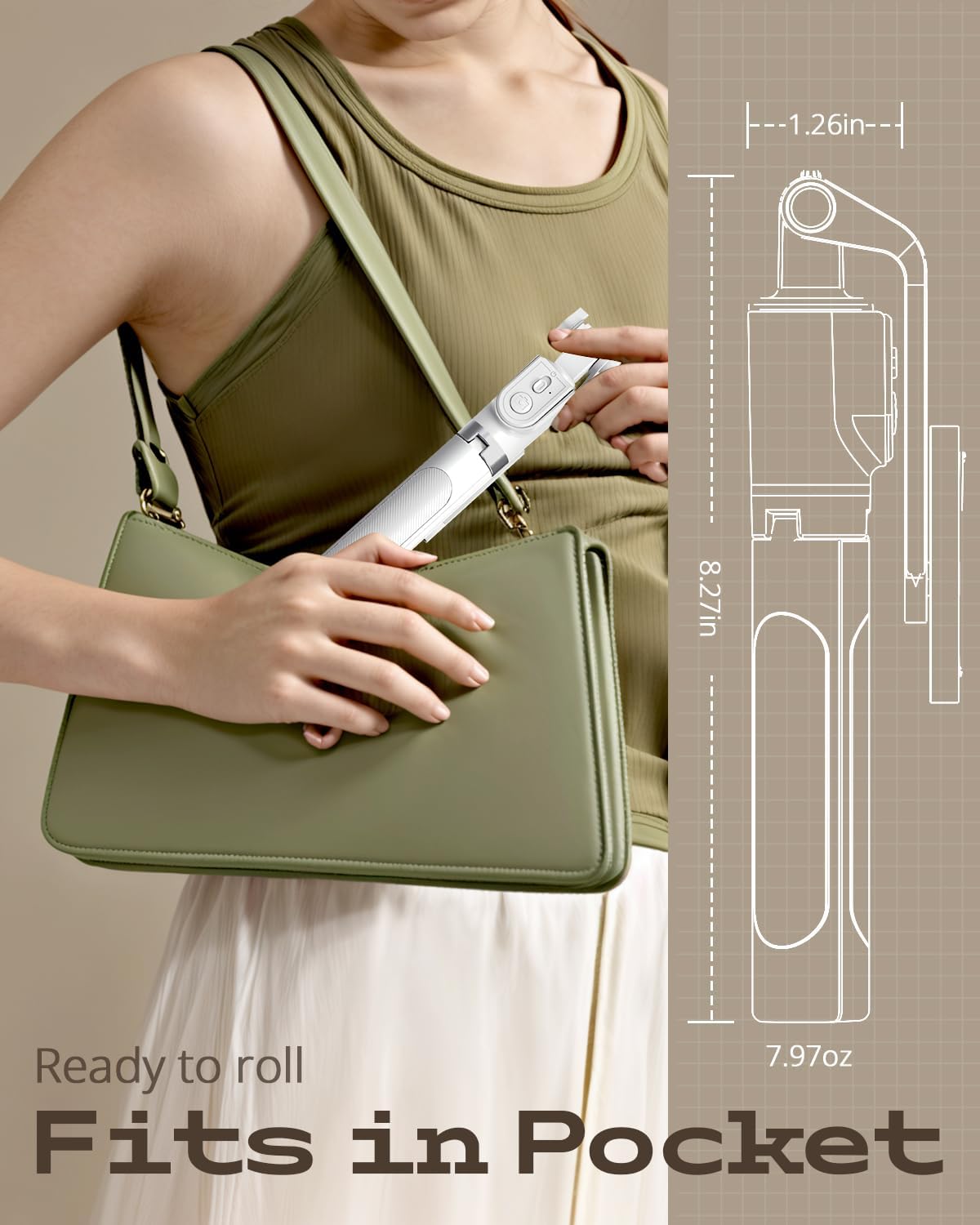 UBeesize Selfie Stick Tripod for iPhone and Android, 52'' Extendable Phone Tripod Stand with Remote, Portable Selfie Sticks with Phone Holder for Video Recording & Travel