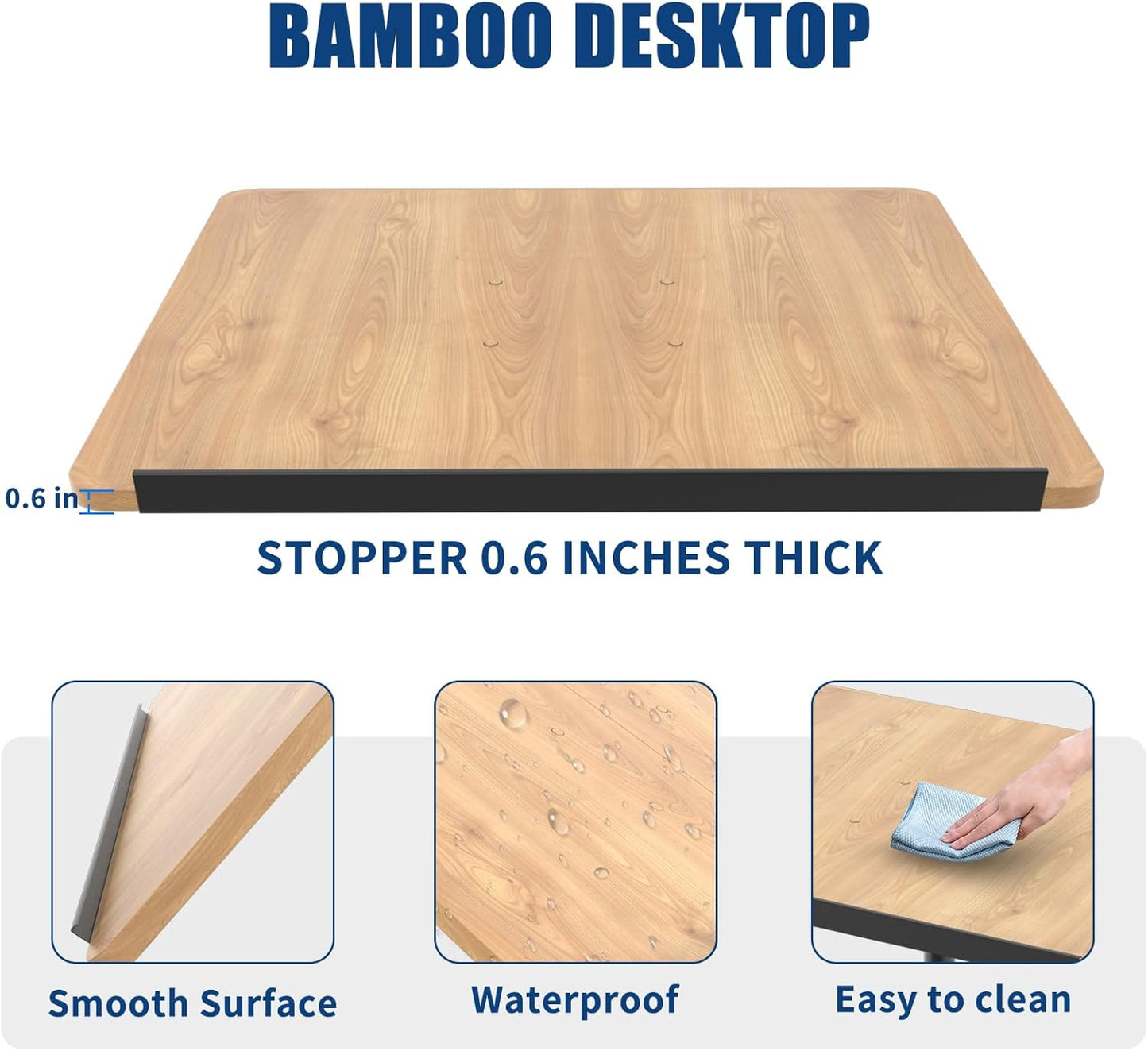 Lectern Podium Stand with Storage Platform, Height Adjustable Mobile Steady Standing Design, Multi-Purpose Tabletop for Speech, Lecture, Church, Reading or Laptop Desk