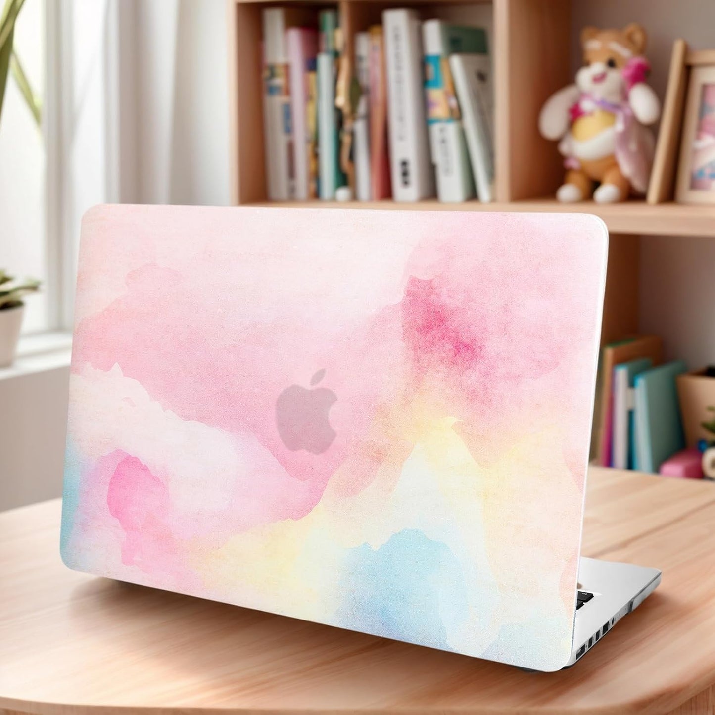 KECC Compatible with MacBook Pro 13 inch Case 2020-2025, 2016-2019 Release M2 M1 A2338 A2289 A2251 A2159 A1989 A1706 A1708 Plastic Hard Shell + Keyboard Cover + Sleeve, Pink Mist