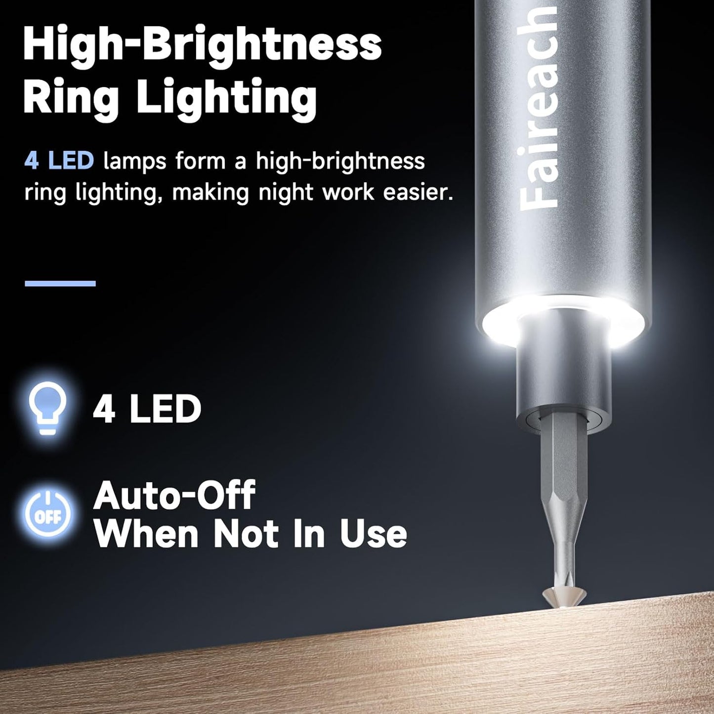 65-IN-1 Mini Electric Screwdriver Cordless, Precision Screwdriver Magnetic Bits Set with Case, 3 Torques Settings, LED lights, Portable Repair Tool Kit for Electronics Phone Watch