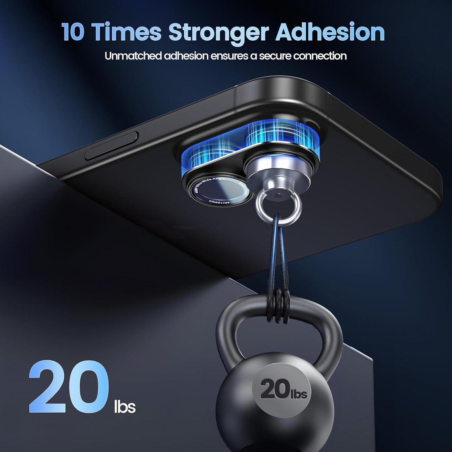 CACOE for iPhone 16/16 Plus Camera Lens Protector - Metal Frame Tempered Glass Cover, [Anti-Scratch] [Drop-Proof][Strong-Adhesion] Camera Screen Cover (Black)