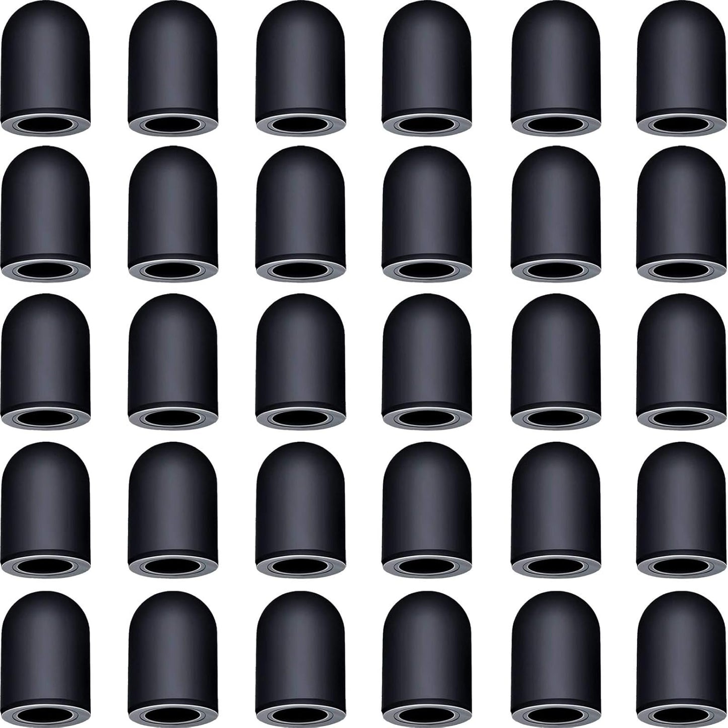 Zonon 30 Pieces Replacement Stylus Tips Conductive touch screen Pens Tips Capacitive Silicone Rubber, No Touch Door Opener Tools (0.19 Inch)