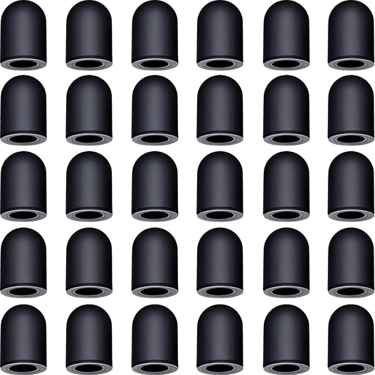 Zonon 30 Pieces Replacement Stylus Tips Conductive touch screen Pens Tips Capacitive Silicone Rubber, No Touch Door Opener Tools (0.19 Inch)