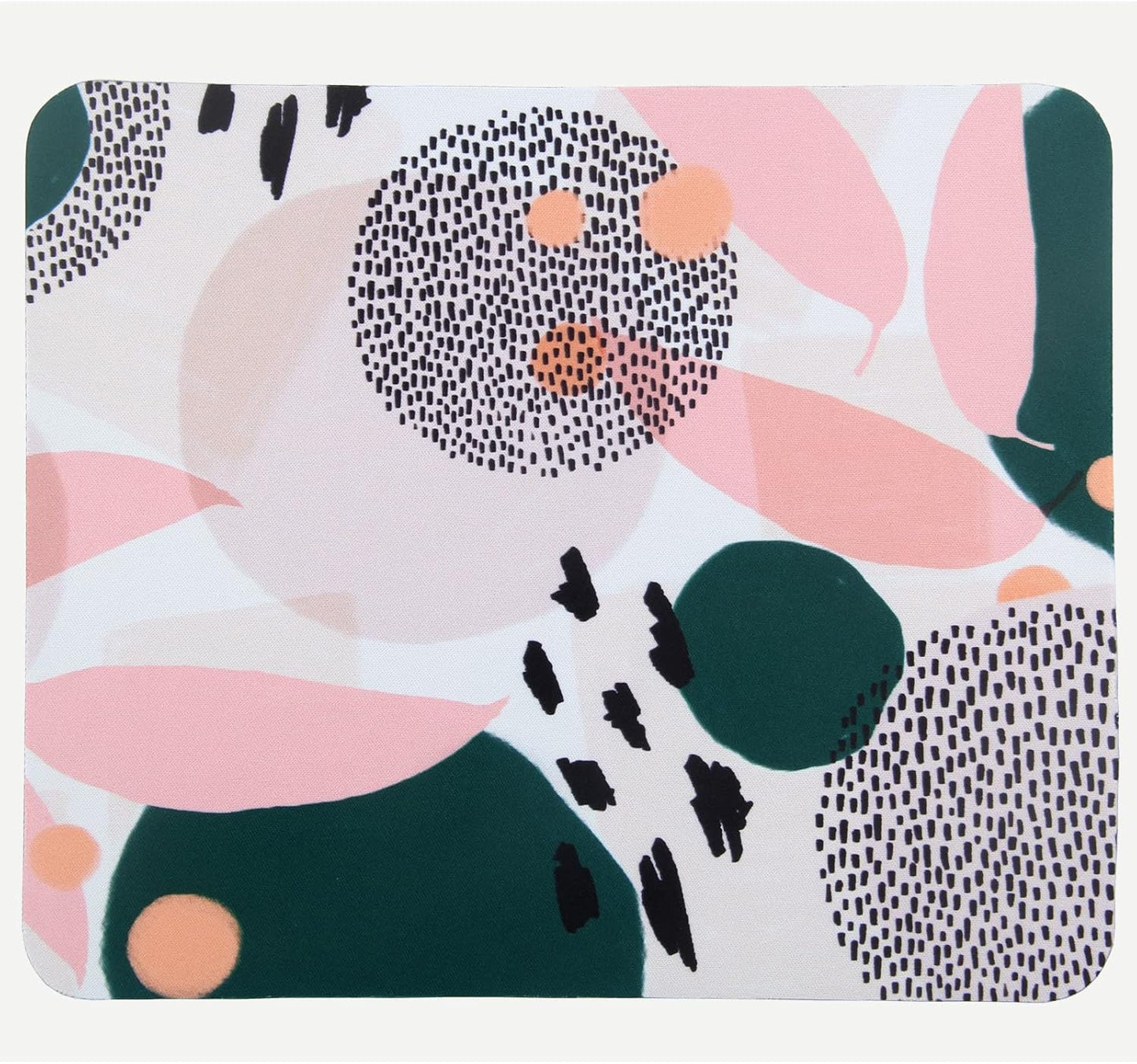 Mouse Pad, Gaming Mouse Pad, Non-Slip Rubber Base Mouse Mat with Designs for Laptop, Computer & Office, 9.5 x 7.9 x 0.12 inches (Morandi Painting 2)