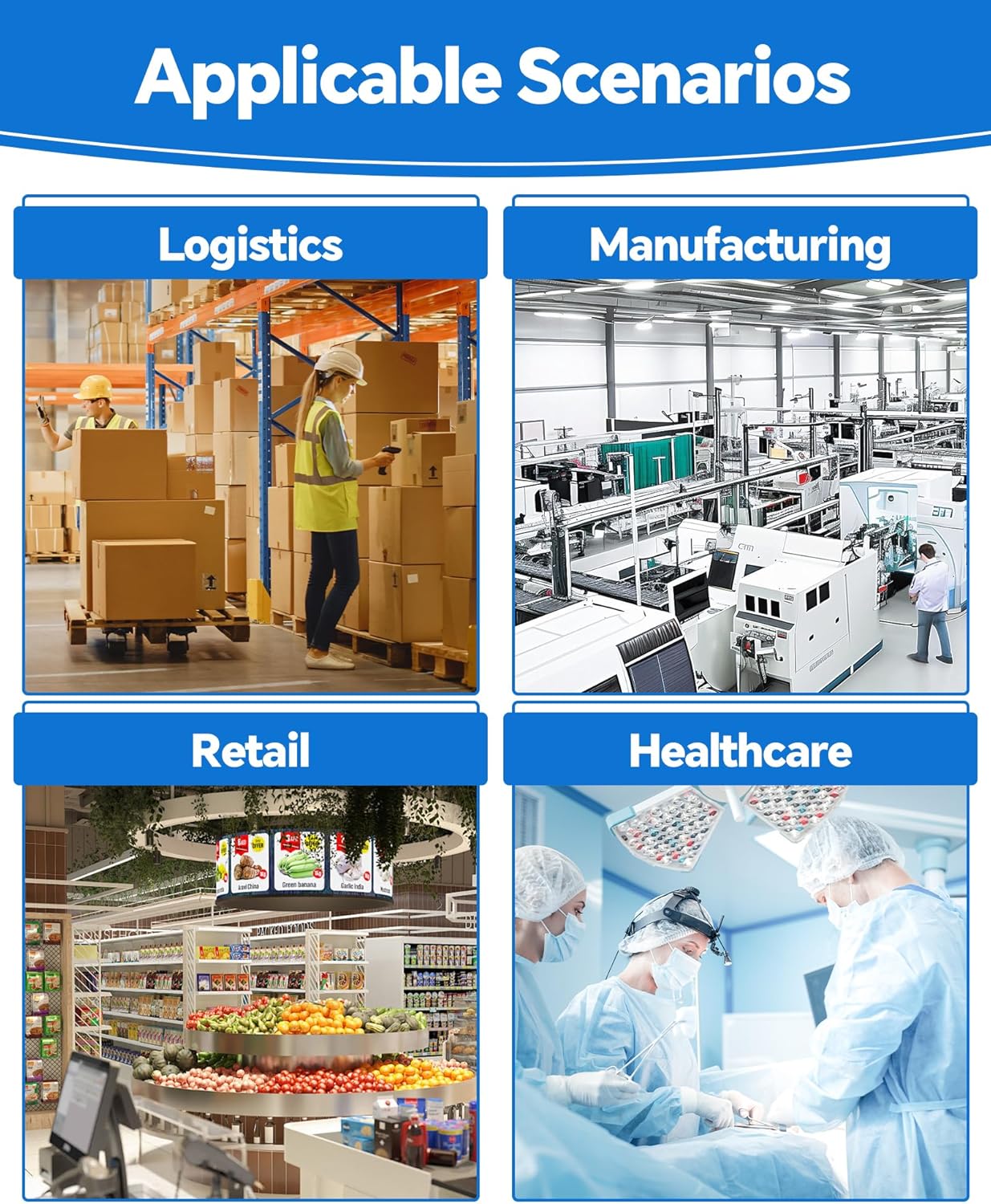 P1004232 Genuine Printhead for Zebra 110Xi4 110XiIV, New OEM Print Head Replacement for Zebra Thermal Barcode Label Printer 300dpi Original Optimal Print Quality Extended Life