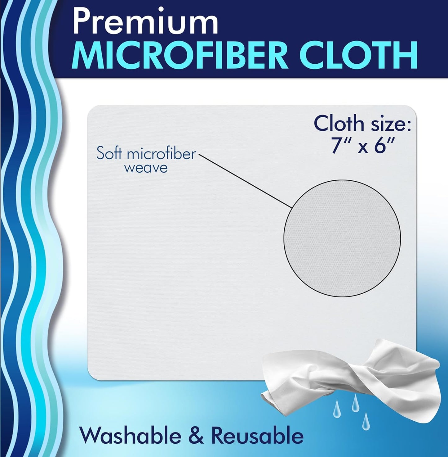 Portable Lens Cleaner Kit – Travel Size with Premium Cleaning Solution, Refillable Spray + Microfiber Cloth, Safe for All Lenses, Compact & On-The-Go