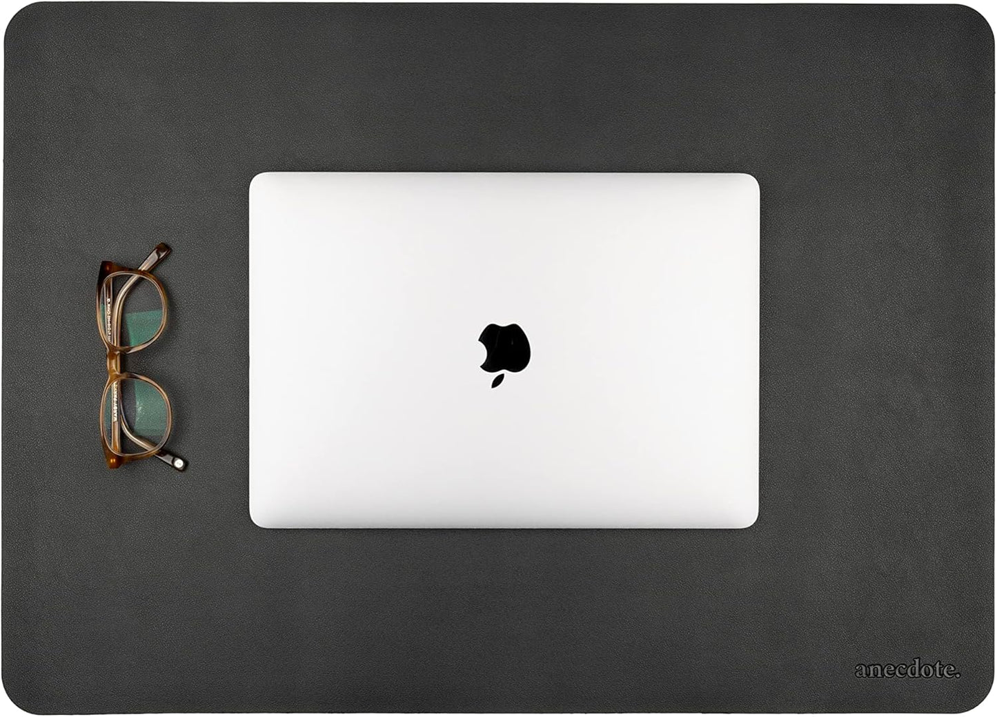 ANECDOTE Vegan Leather Desk Pad - 23.6"x17" Desk Mat for Your Office. This Quality Large Mouse Pad has Chic Elegance, Professional Look & Satisfying Touch - The Perfect Leather Mouse Pad for You!